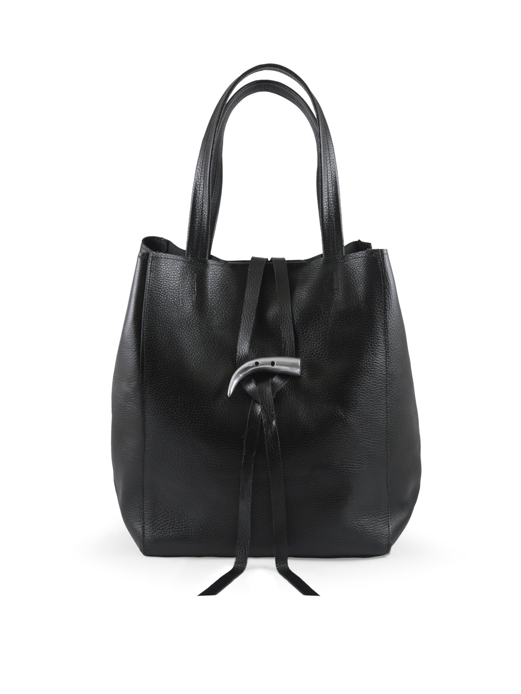 Cartera de Cuero Cecilia Negro