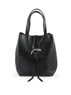 Cartera de Cuero Cecilia Negro