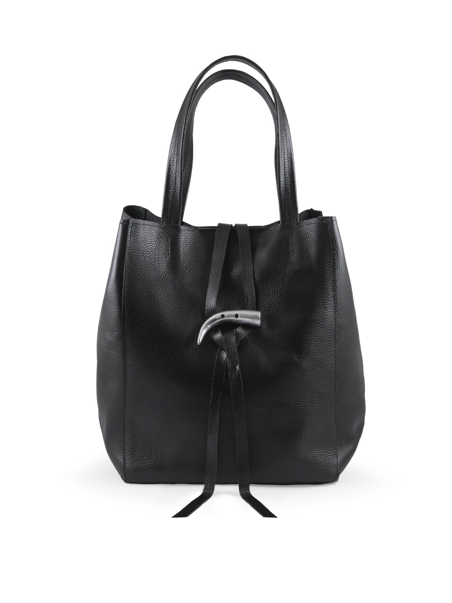 Cartera de Cuero Cecilia Negro