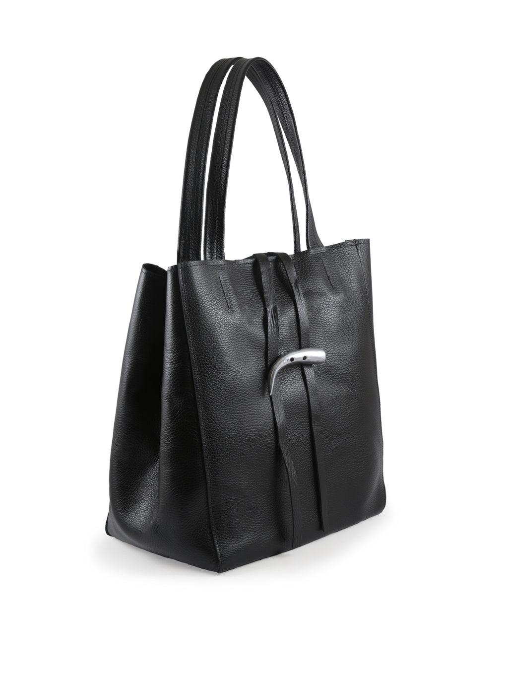 Cartera de Cuero Cecilia Negro