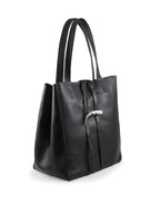 Cartera de Cuero Cecilia Negro