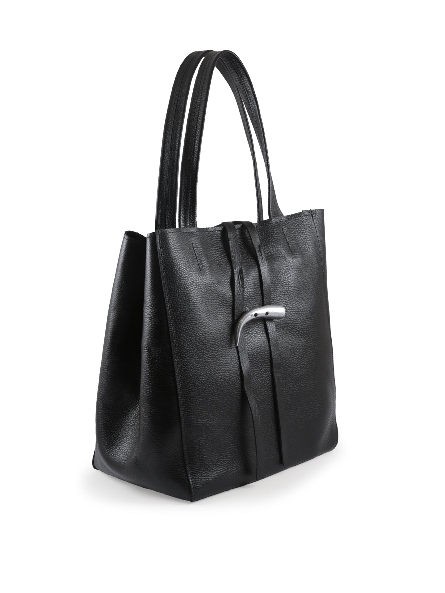 Cartera de Cuero Cecilia Negro