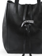 Cartera de Cuero Cecilia Negro