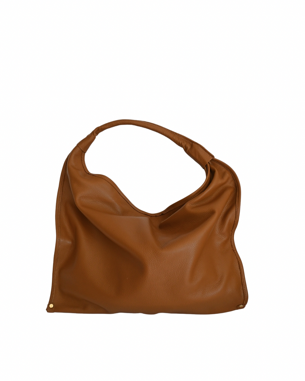 Cartera de Cuero Genuino Clara Maxi Camel