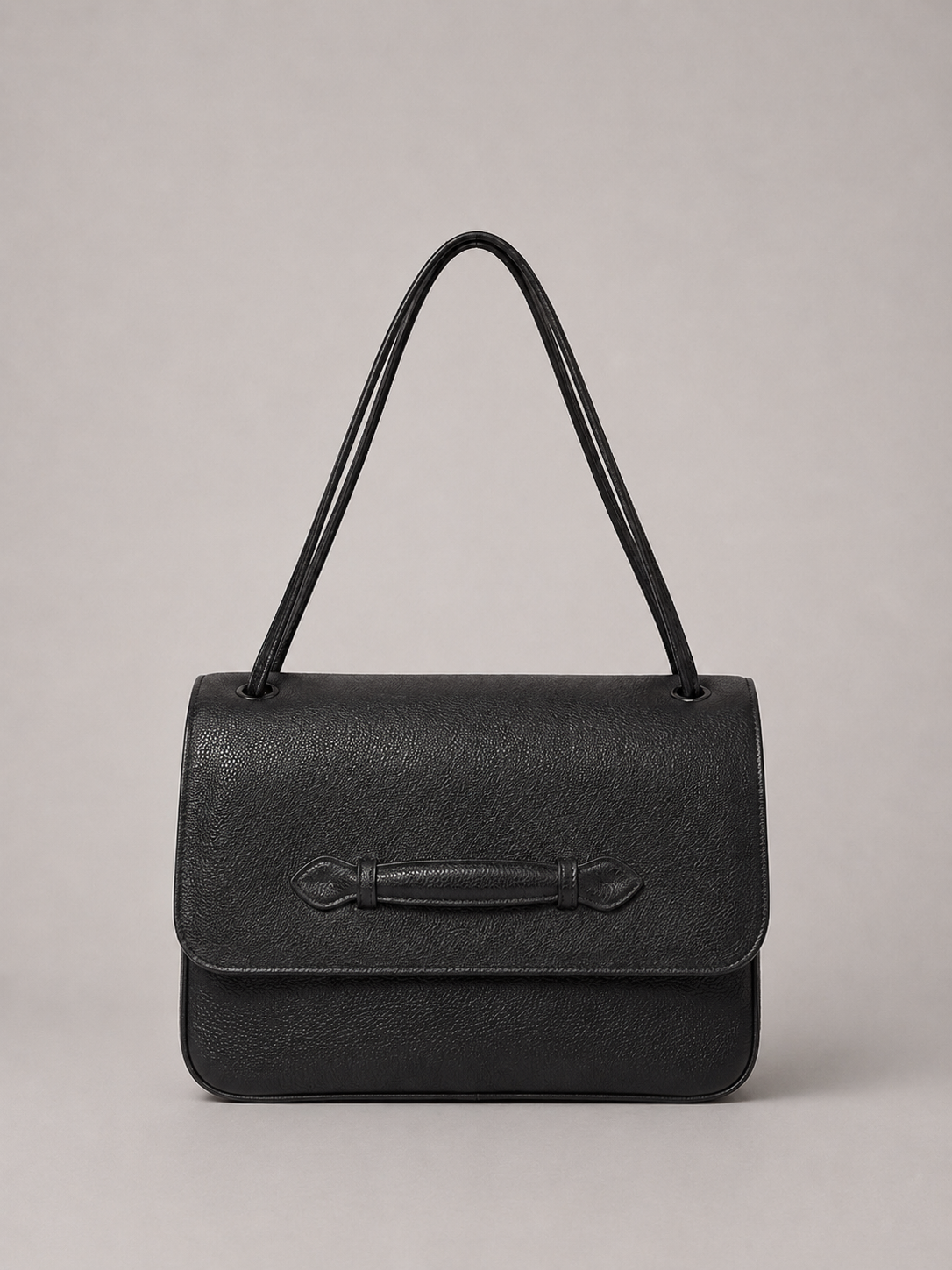 Cartera Cuero Genuino Sofia Negro