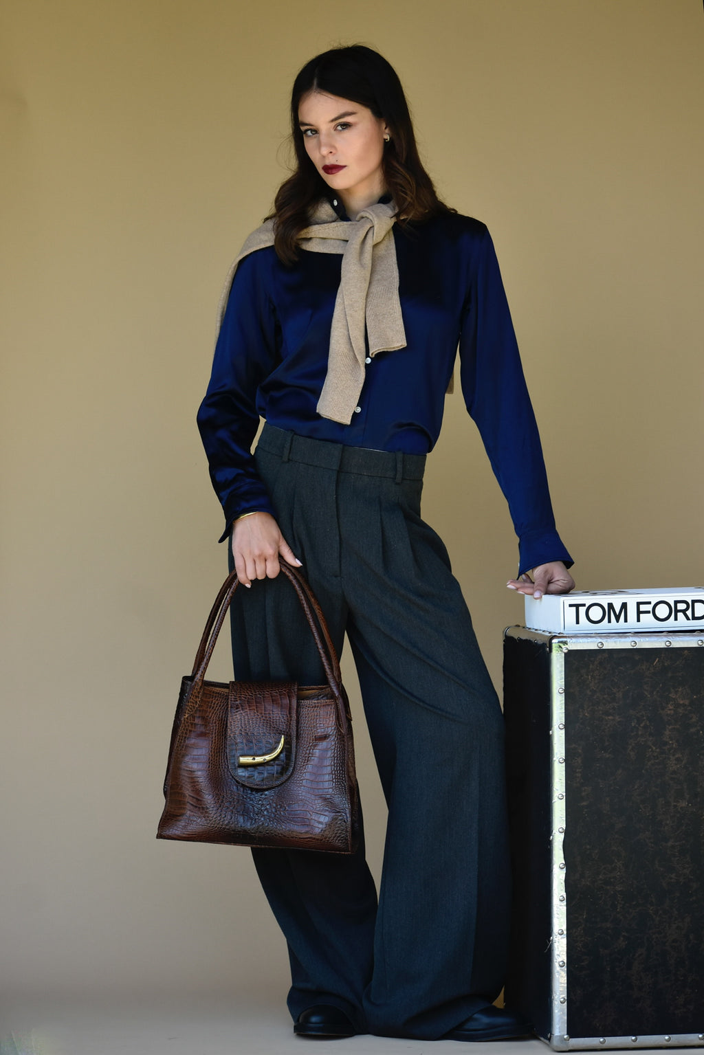 Cartera Teresita M CR Café