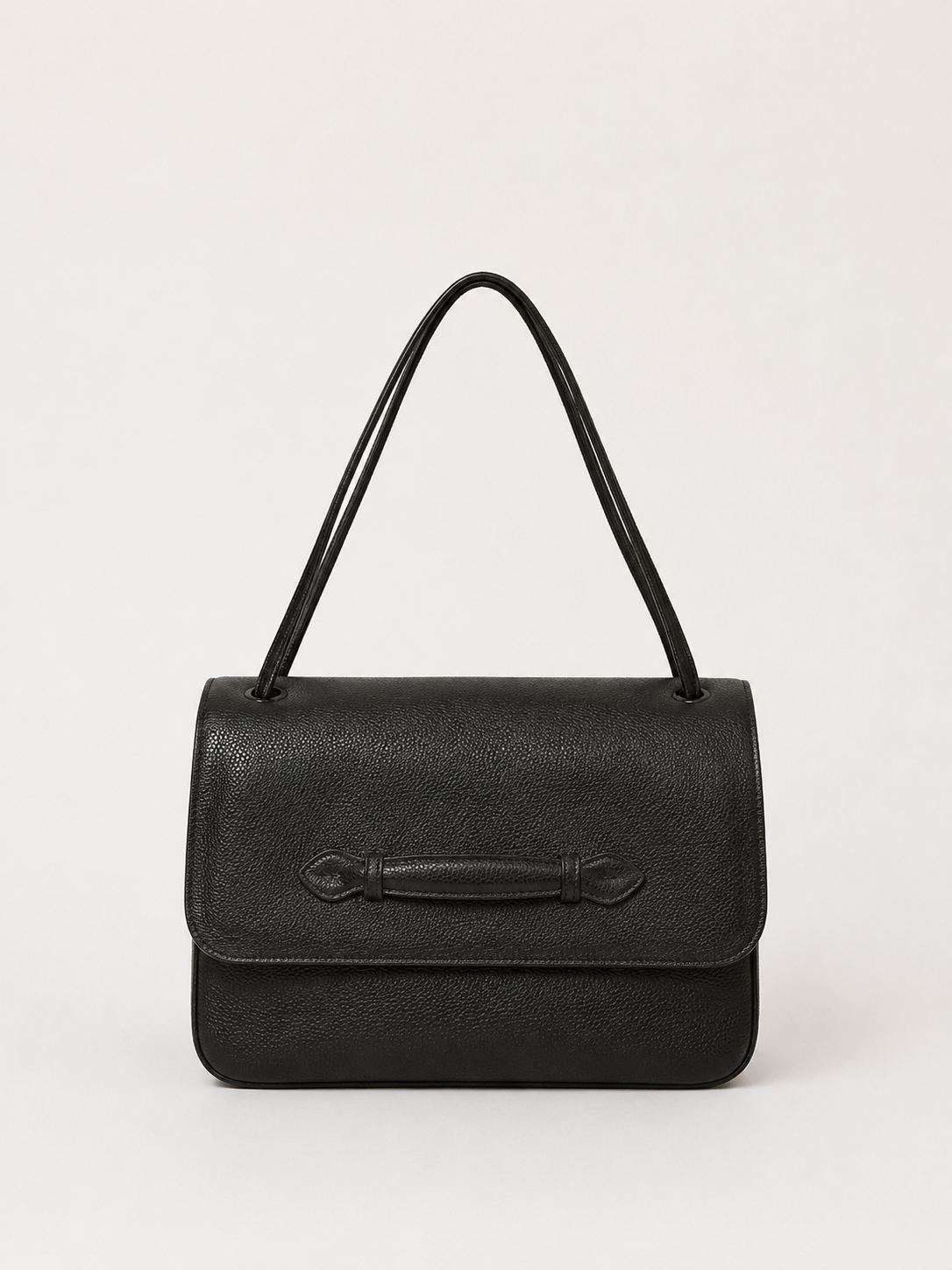 Cartera Cuero Genuino Sofia Negro