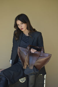 Cartera Consuelo CR Café