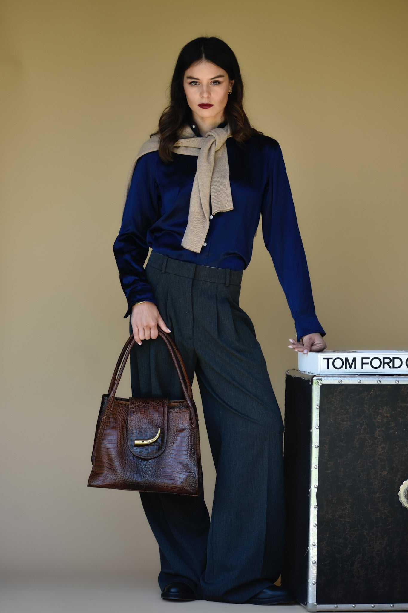 Cartera Teresita M CR Café