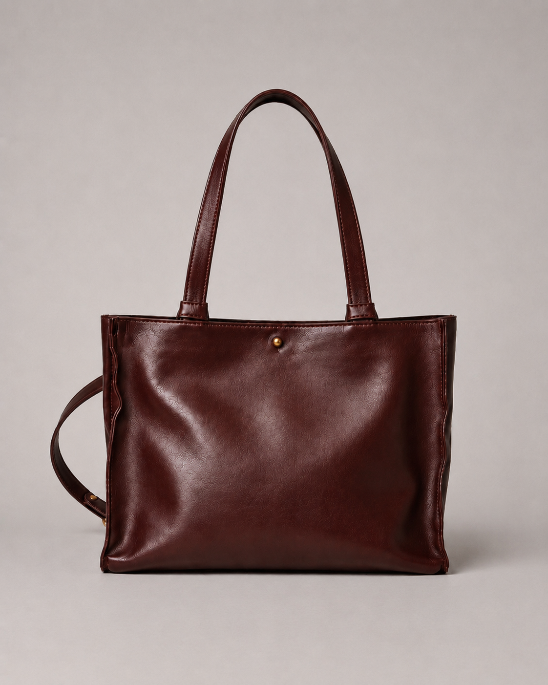 Cartera de Cuero Genuino Amalia Chocolate