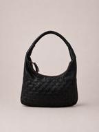 Cartera de Cuero Genuino Macarena Mini Negro