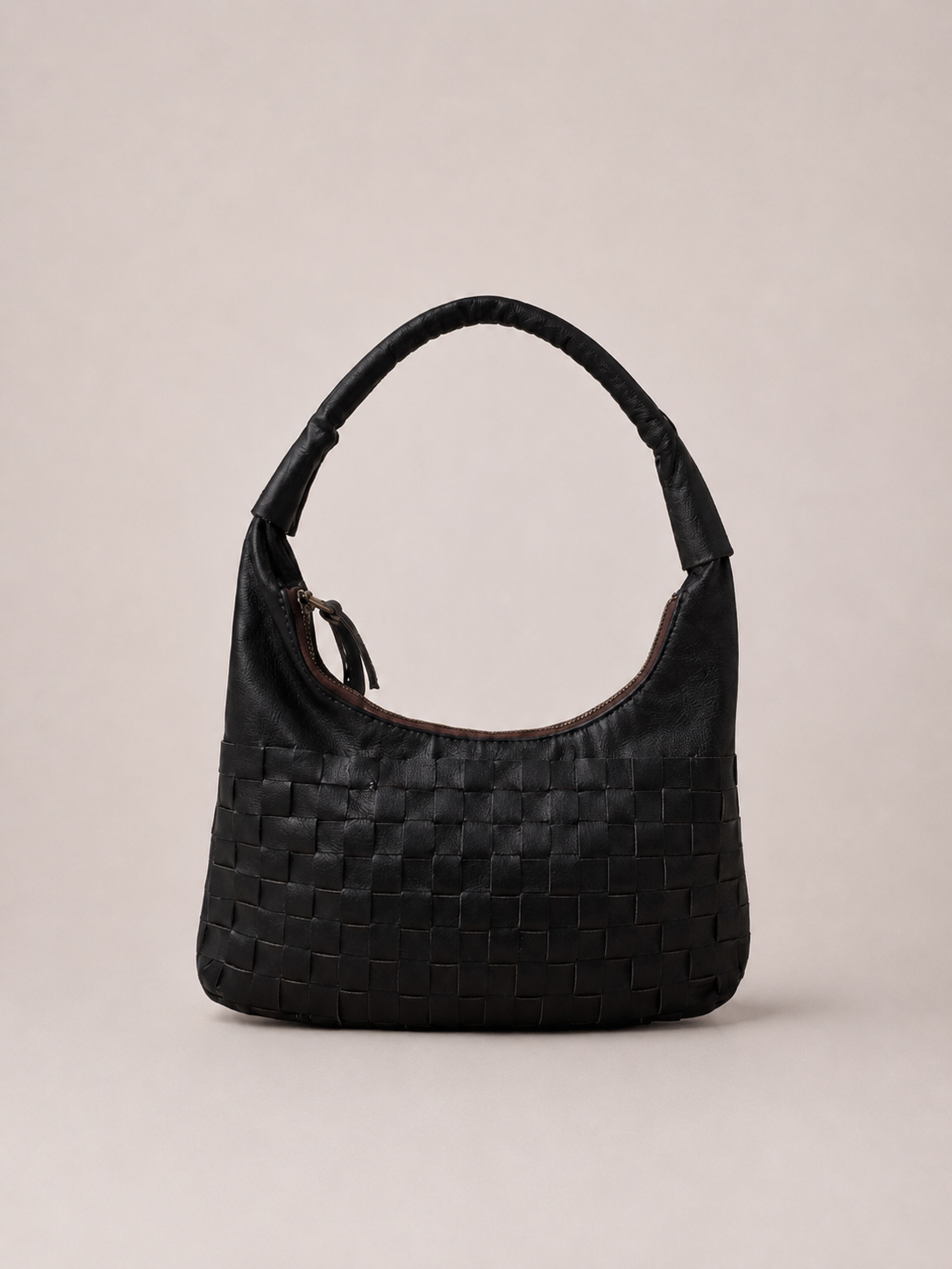 Cartera de Cuero Genuino Macarena Mini Negro