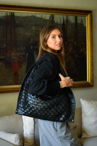 Cartera Macarena Midi Negro