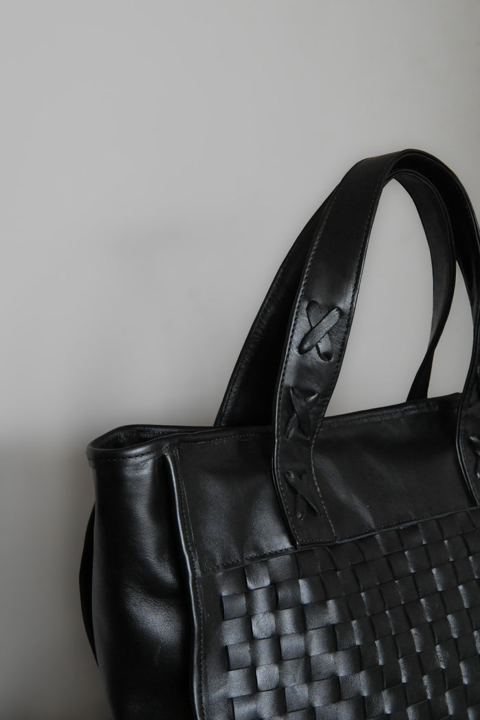 Cartera Macarena Tote Negra