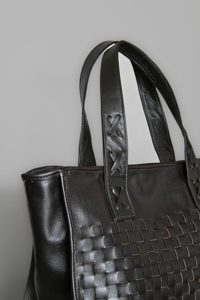 Cartera Macarena Tote Chocolate