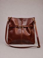 Cartera de Cuero Genuino Telo Chocolate