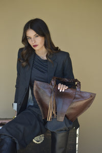 Cartera Consuelo CR Café