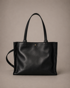 Cartera de Cuero Genuino Amalia negro