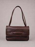 Cartera Cuero Genuino Sofia Chocolate
