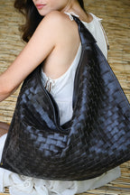 Cartera Cuero Genuino Macarena Maxi Chocolate