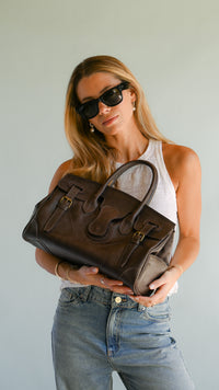 Cartera Paz Chocolate