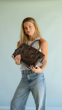Cartera Paz Chocolate