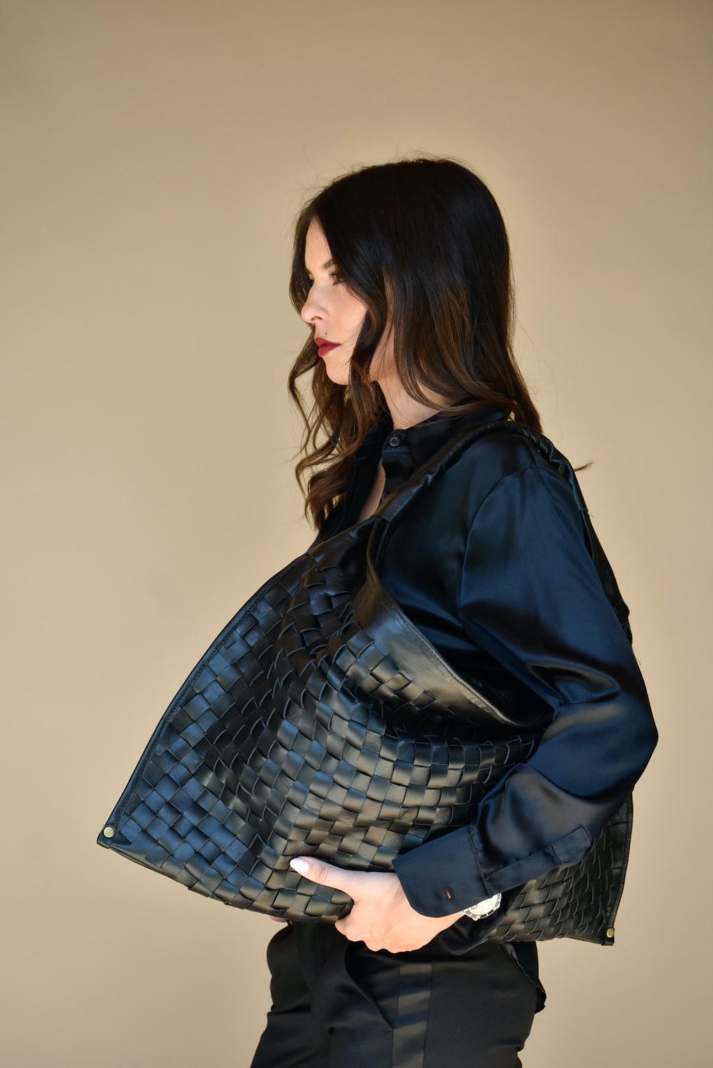 Cartera Macarena Maxi Negro