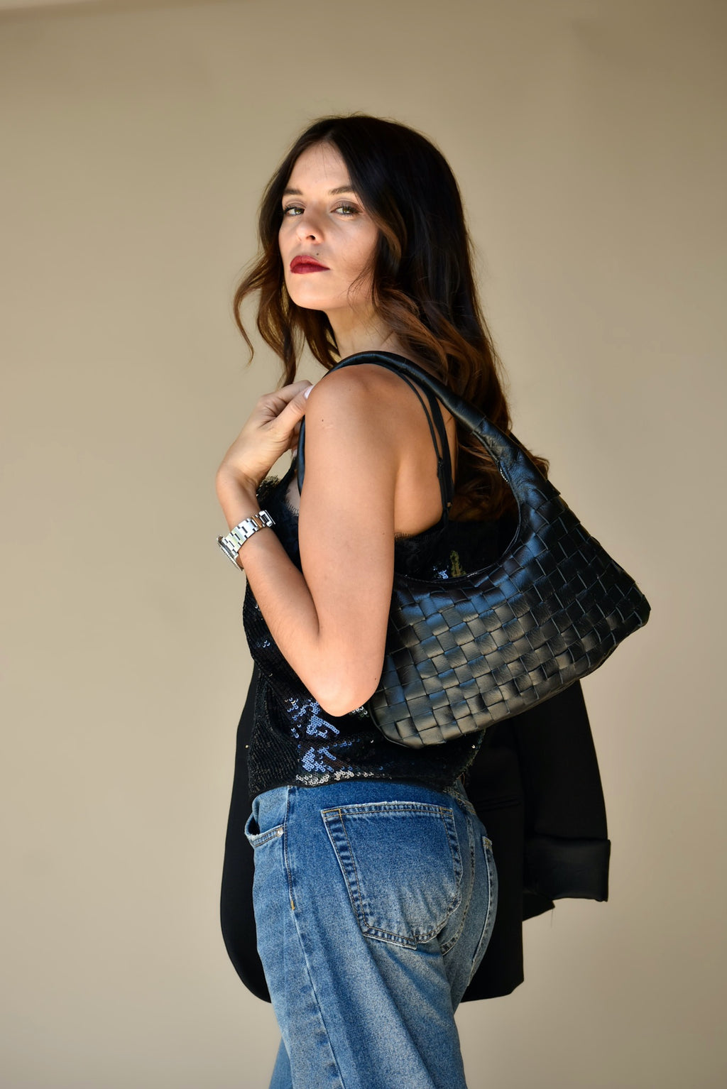 Cartera Macarena Mini Negro