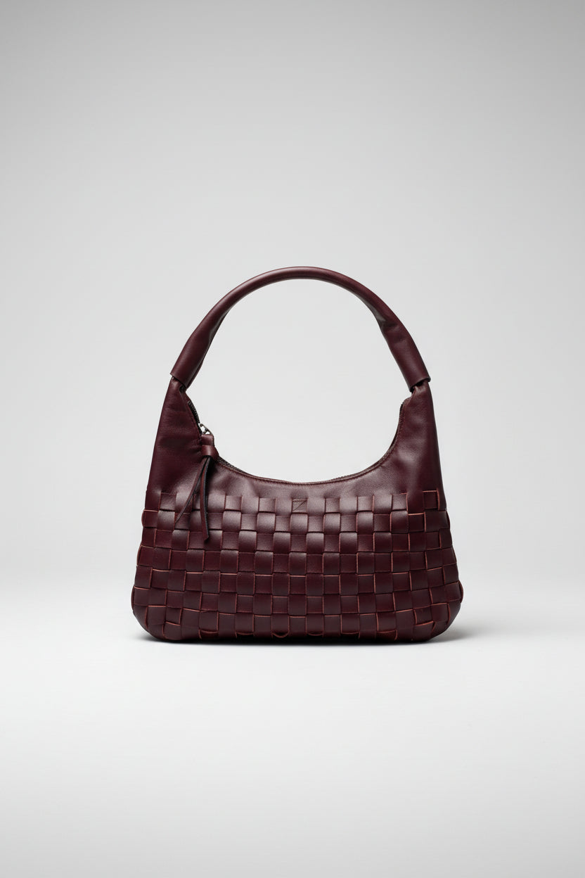 Cartera Macarena Mini Burdeo