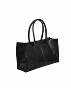 Cartera Cuero Genuino Elena Negro